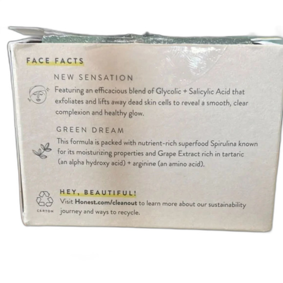 HONEST BEAUTY ALL THE FEELS Resurfacing Peel Discontinued - Picture 2 of 4